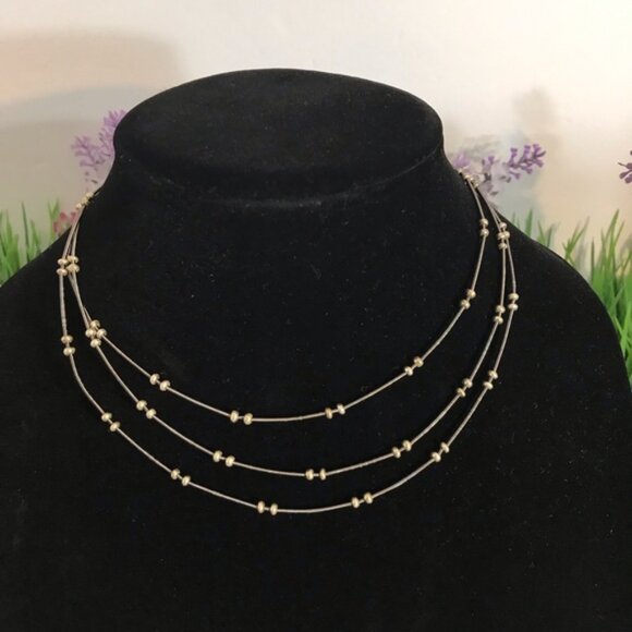 MULTILAYER  DURBAN SUNRISE STATEMENT  NECKLACE D2 - Picture 3 of 4